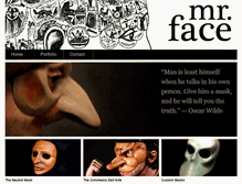 Tablet Screenshot of mister-face.com